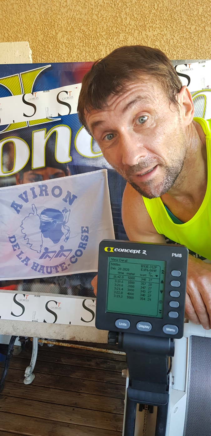 Aviron indoor : Titre et record de France pour Frédéric Kowal de l’Aviron Haute-Corse Aviron indoor : Titre et record de France pour Frédéric Kowal de l’Aviron Haute-Corse