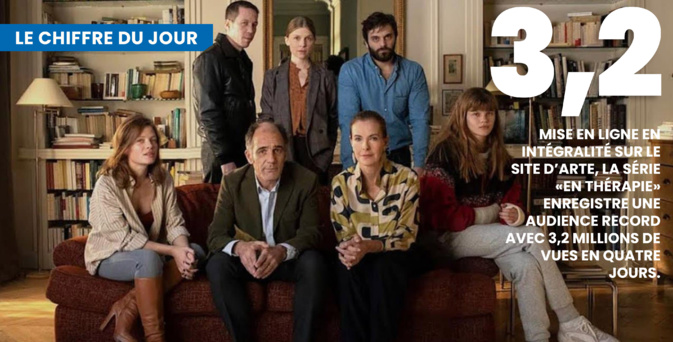 Record d'audience pour la nouvelle série de Arte Record d'audience pour la nouvelle série de Arte