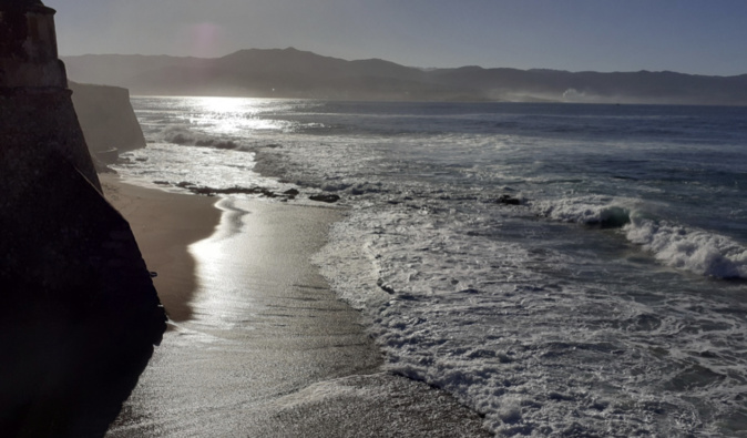 Depuis la citadelle d’Ajaccio (photo Joelle Serdikoff)
