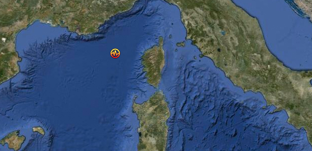 Nouveau séisme de magnitude de 3,9 à l'Ouest d'Ajaccio