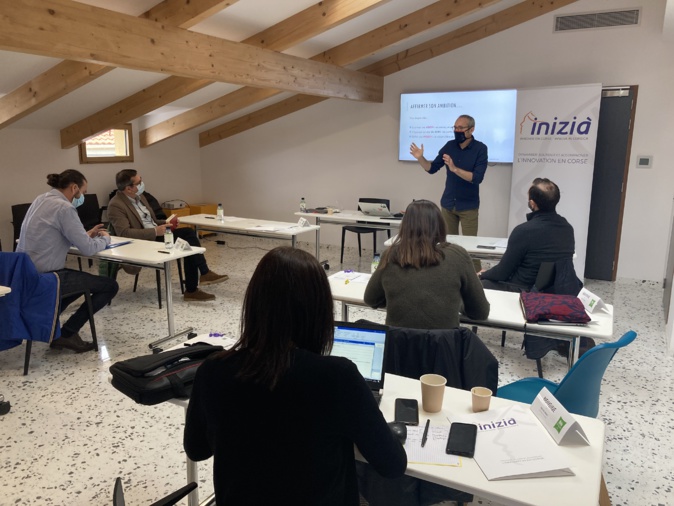 Trois jours de formation pour les entrepreneurs du programme Pass'Inizià. Trois jours de formation pour les entrepreneurs du programme Pass'Inizià.