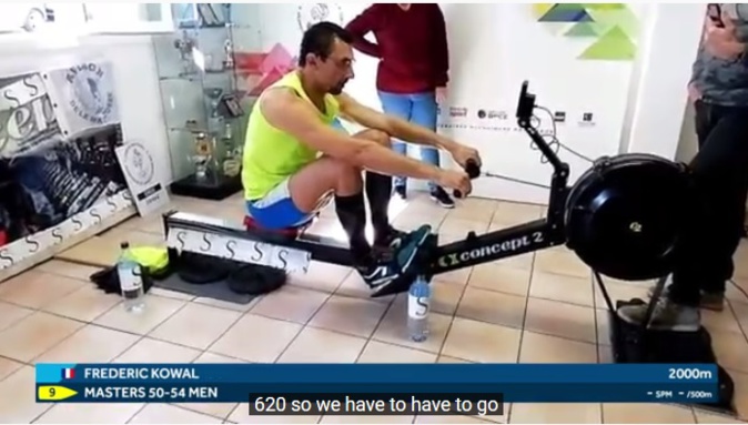 Une belle 5ème place au mondial pour F.Kowal de L'Aviron Haute-Corse Une belle 5ème place au mondial pour F.Kowal de L'Aviron Haute-Corse