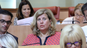 François-Xavier Ceccoli et Marie-Thérèse Mariotti. Photo Michel Luccioni. François-Xavier Ceccoli et Marie-Thérèse Mariotti. Photo Michel Luccioni.