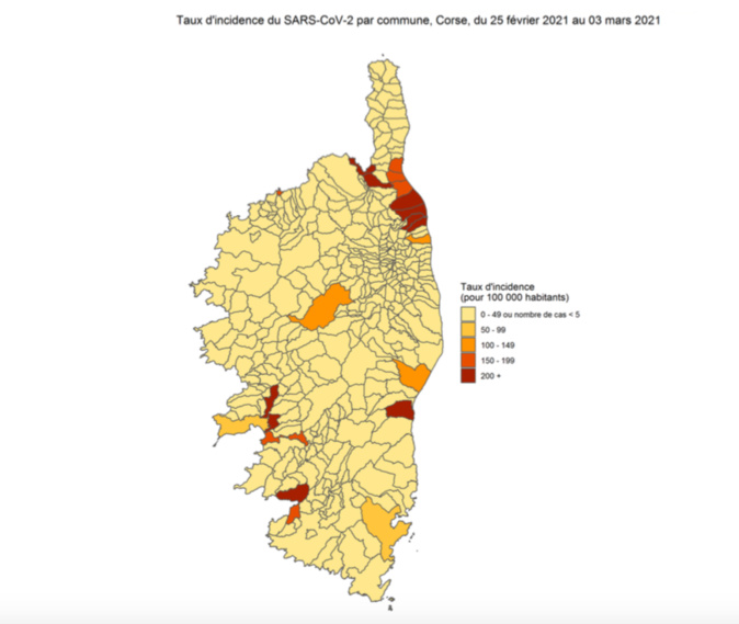 Covid-19 : les indicateurs de Saint-Florent inquiètent les autorités Covid-19 : les indicateurs de Saint-Florent inquiètent les autorités