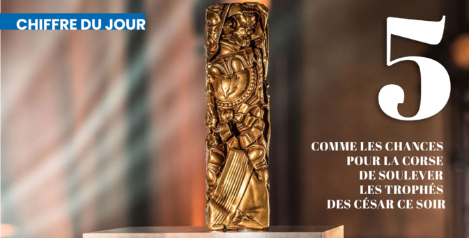 Le chiffre du jour : 5 Le chiffre du jour : 5