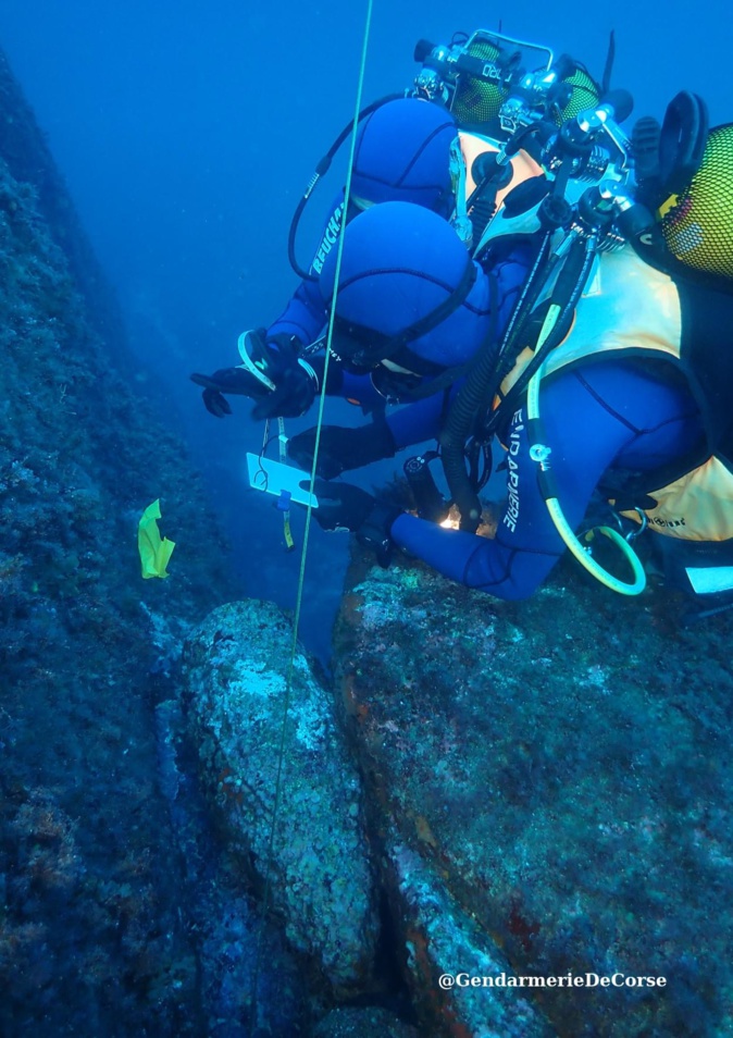 Photo page Facebook Gendarmerie de Corse