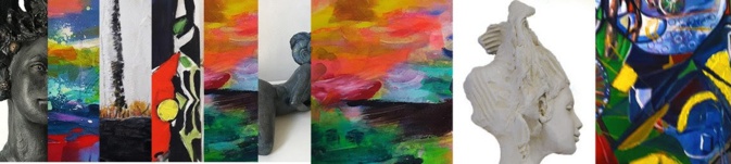 L’expo collective regroupe des œuvres de Papillon (Sculpture), Jean-Claude Pusceddu et Anne L. Raffalli (Peinture) L’expo collective regroupe des œuvres de Papillon (Sculpture), Jean-Claude Pusceddu et Anne L. Raffalli (Peinture)