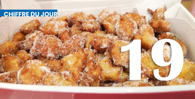 Le chiffre du jour : 19 Le chiffre du jour : 19