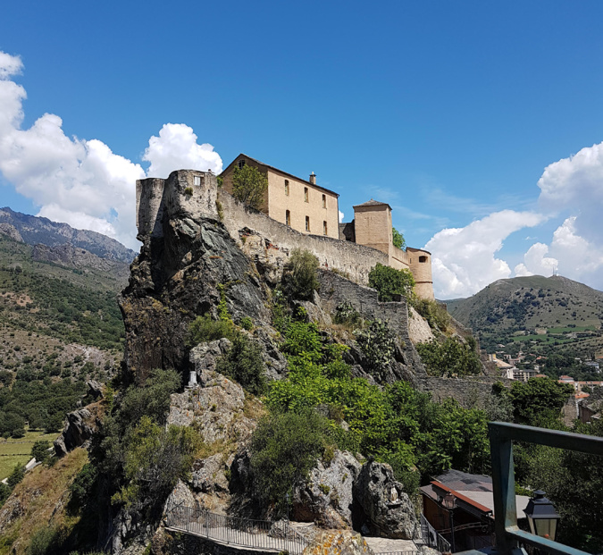 La photo du jour : le nid d'aigle de Corte