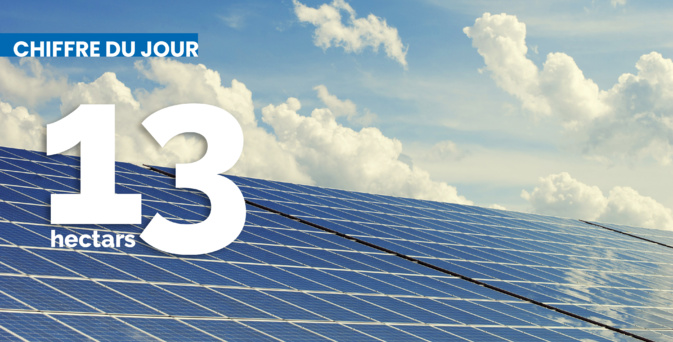 Le chiffre du jour : 13 hectares Le chiffre du jour : 13 hectares