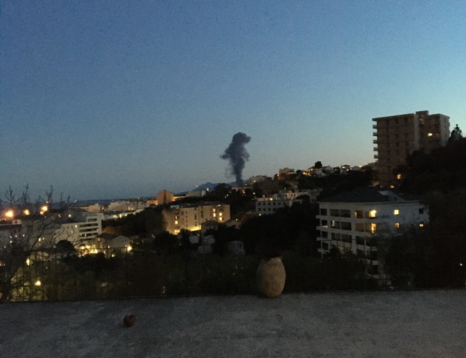 Biguglia : un incendie, probablement criminel, sur un site de traitement de déchets à Tragone Biguglia : un incendie, probablement criminel, sur un site de traitement de déchets à Tragone