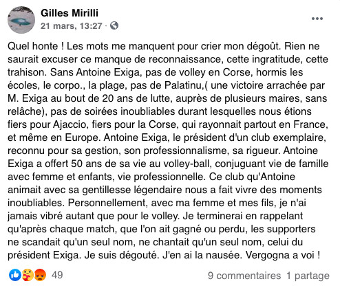 GFCA Volley : Vague de soutien après l'éviction d'Antoine Exiga