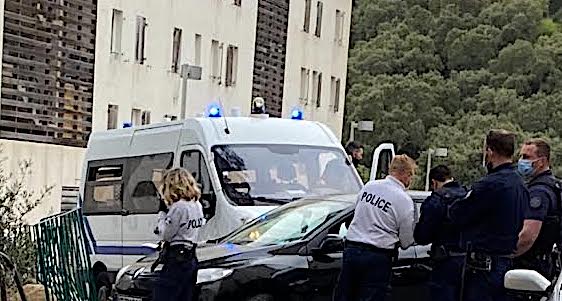 Bastia : la police intercepte la conductrice pressée