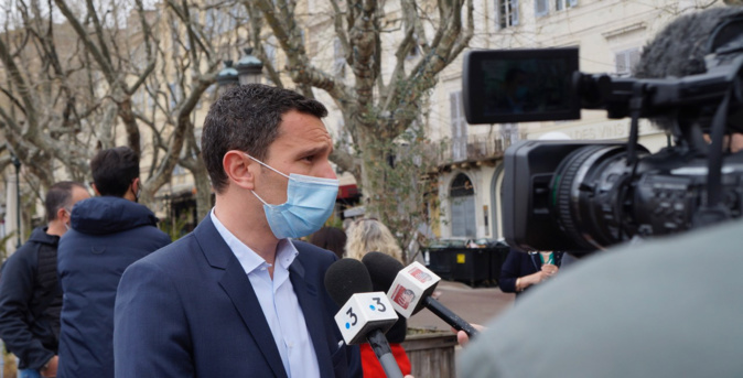 Julien Morganti a convoqué la presse ce dimanche à Bastia Julien Morganti a convoqué la presse ce dimanche à Bastia