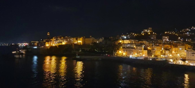 Bastia la nuit - Photo Marie-Laure Cristiano