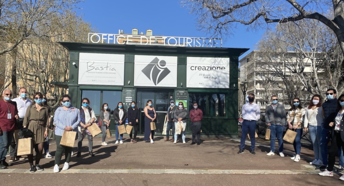 Les hôteliers bastiais à la découverte de la ville pour préparer la saison touristique