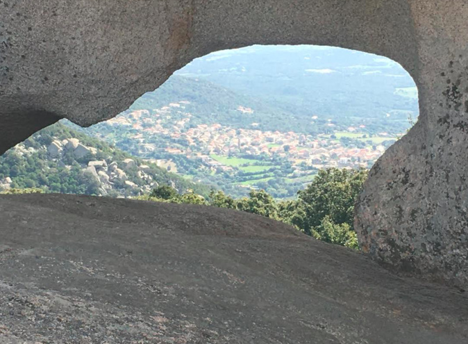 La photo du jour : Le village de Monacia vu depuis Grossetu