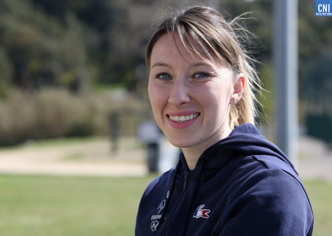 Alexandra Feracci, le vendredi 2 avril à Ajaccio. Photo : Michel Luccioni