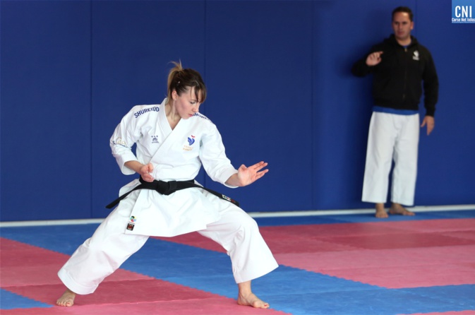 Alexandra Feracci se consacre pleinement à la préparation des Jeux Olympiques de Tokyo. Photo : Michel Luccioni