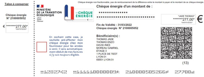 En Corse, cette année, 31 970 ménages bénéficient du chèque énergie