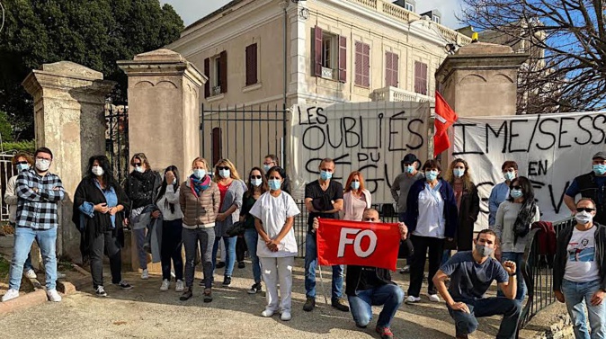 Les personnels du SESSAD et de l'institut médico-éducatif Les Tilleuls de Figarella à nouveau en grève 