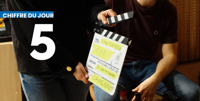 Photo de tournage du film « En Soirée » présenté au Nikon Film Festival Photo de tournage du film « En Soirée » présenté au Nikon Film Festival