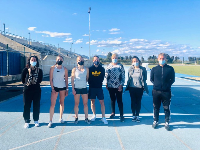 Deux championnes de l’équipe de France d’athlétisme en stage à Lucciana Deux championnes de l’équipe de France d’athlétisme en stage à Lucciana