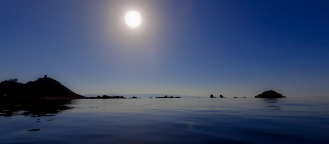 La photo du jour : au large des Sanguinaires La photo du jour : au large des Sanguinaires