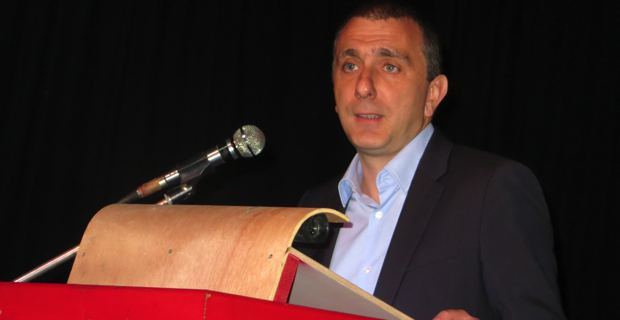 Jean Christophe Angelini, leader du PNC, conseiller territorial de Femu a Corsica, conseiller général du canton de Porto-Vecchio, à la tête de Portivechju Altrimenti.
