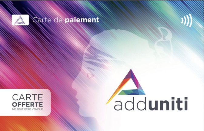 Adduniti, la carte prépayé en réseau. Adduniti, la carte prépayé en réseau.