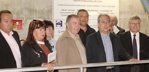 L'usine de traitement des eaux usées de Calvi  aux normes européennes