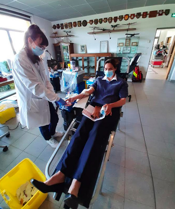 Don de sang : Une collecte exceptionnelle à la Base Aérienne 126 de Ventiseri-Solenzara