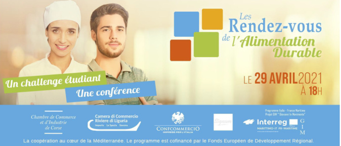 CCI de Corse : Une conférence virtuelle et et un challenge étudiant sur l'alimentation durable