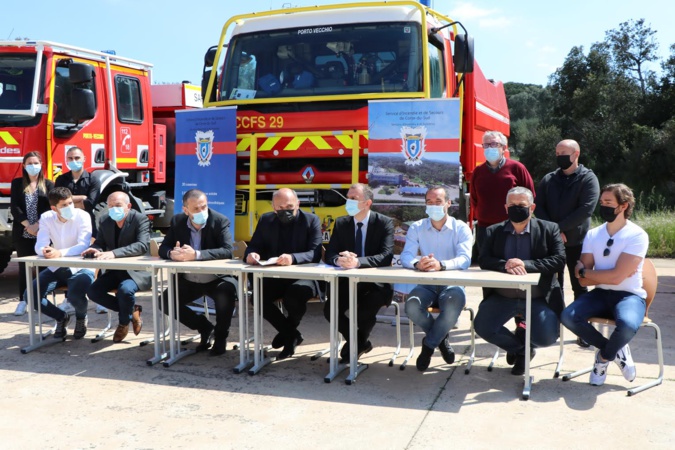 La caserne du centre de secours de Porto-Vecchio sera dotée de panneaux photovoltaïques