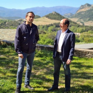 Le tandem Jean-Batti Arena et Paul-Félix Benedetti. (Photo Core in Fronte)