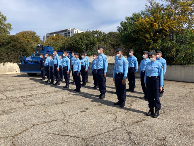 Les nouveaux réservistes de la gendarmerie de Corse. (Photo Julia Sereni)