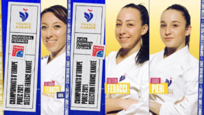 Karaté féminin - Trois Corses aux championnats d'Europe Karaté féminin - Trois Corses aux championnats d'Europe