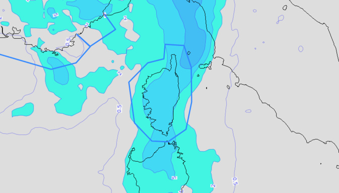 De fortes précipitations sont attendues mardi.