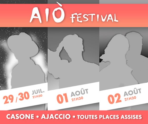 Le Aìo Festival d'Ajaccio aura bien lieu cet été 