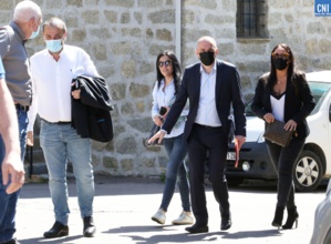 Le lancement de campagne à Portivechju. Photo Michel Luccioni. Le lancement de campagne à Portivechju. Photo Michel Luccioni.