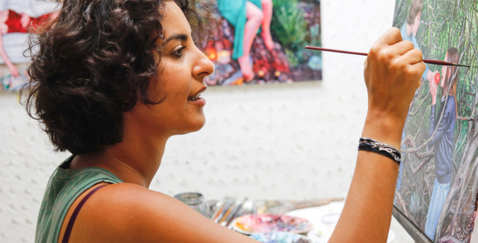 ​​Venaco : Vernissage de l’exposition de Nazanin Pouyandeh
