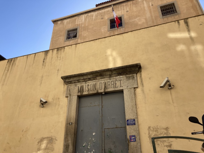 La maison d'arrêt d'Ajaccio. Photo Julia Sereni La maison d'arrêt d'Ajaccio. Photo Julia Sereni