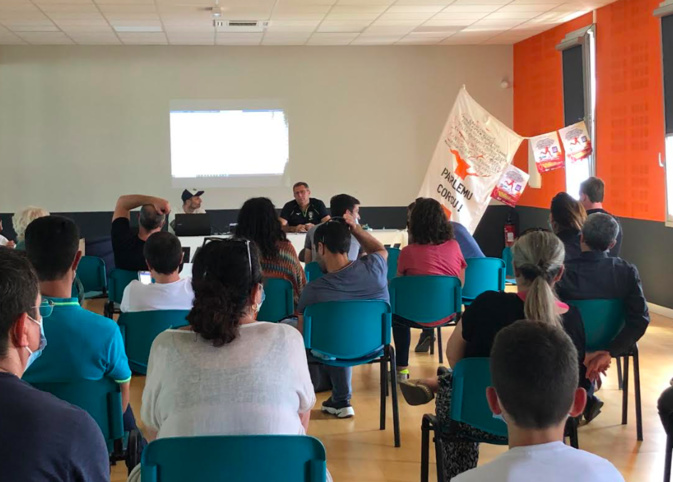 La conférence de presse de présentation di u Currilingua La conférence de presse de présentation di u Currilingua