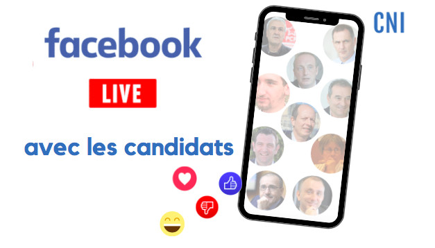 Territoriales - Facebook Live CNI : Ies candidats ont la parole, vous aussi