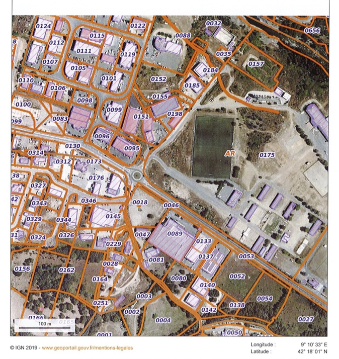 Photo Géoportail du quartier Charbrières. Photo Géoportail du quartier Charbrières.