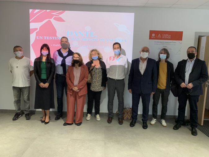 "Dante, témoin éclairé de la science", à la Casa di e Scenze di Bastia "Dante, témoin éclairé de la science", à la Casa di e Scenze di Bastia