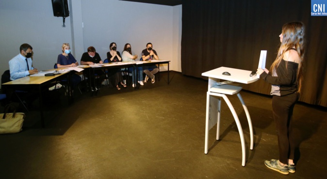 Pas facile pour les jeunes lycéens ajacciens de plaider devant un jury. Photo : Michel Luccioni