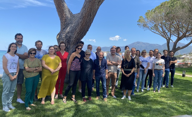 Le comité de dégustation du GIAC, s'est réuni à Saint Florent pour attribuer les AOP. Le comité de dégustation du GIAC, s'est réuni à Saint Florent pour attribuer les AOP.