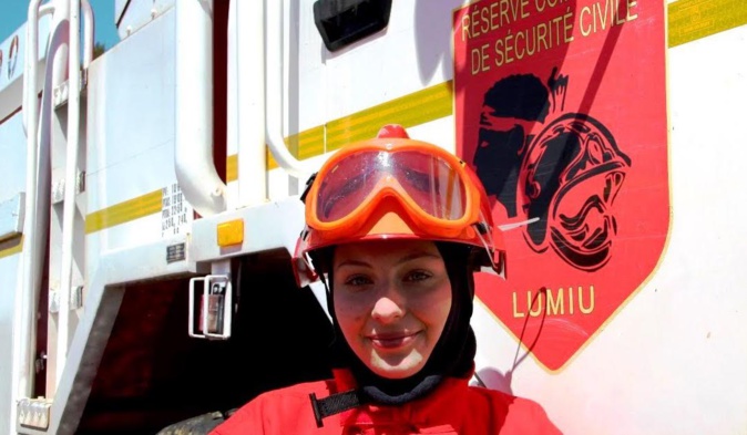 Léanore, 16 ans, intègre la réserve communale de Lumiu Léanore, 16 ans, intègre la réserve communale de Lumiu