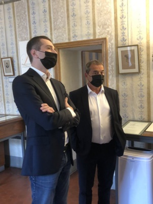 Jordan Bardella à Ajaccio pour soutenir François Filoni. Jordan Bardella à Ajaccio pour soutenir François Filoni.